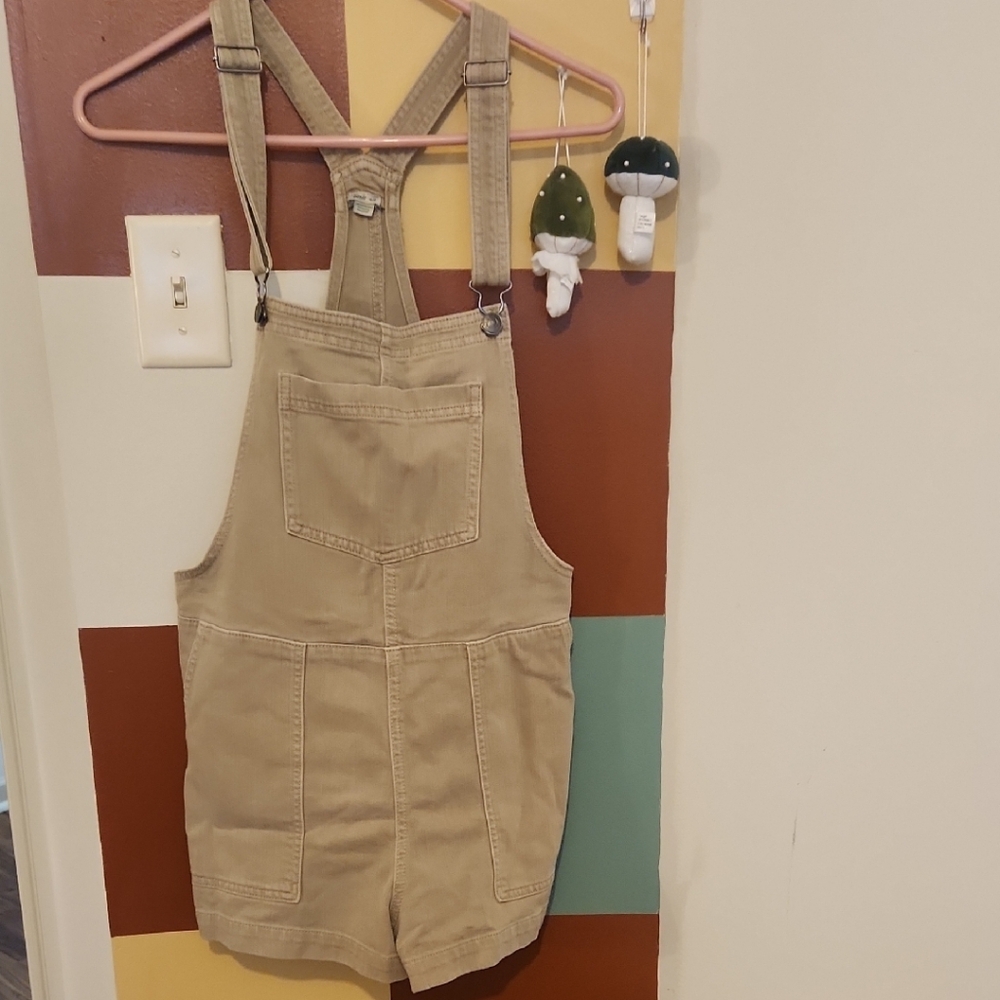 Aerie Tan Jumpsuit Romper
